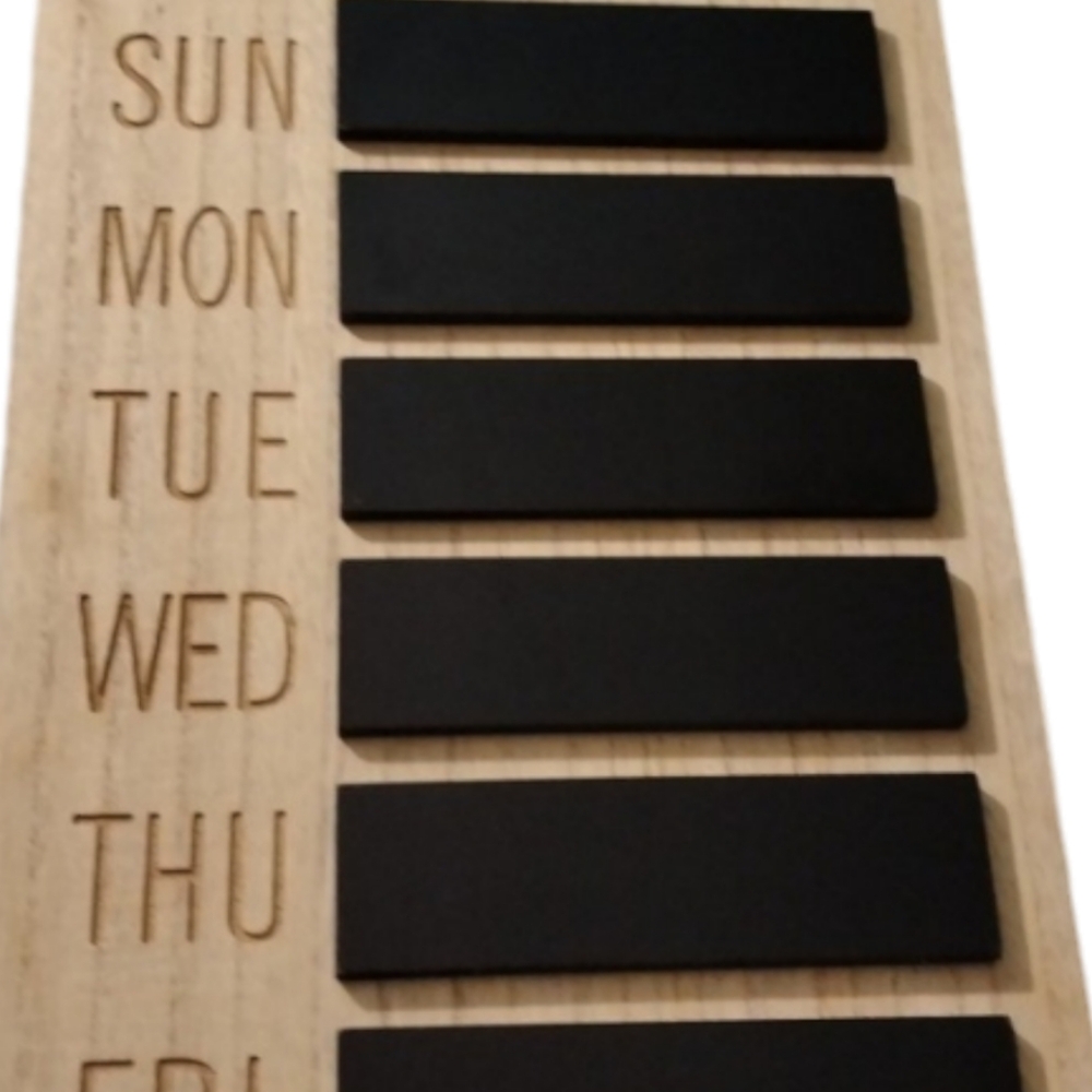 Weekly hanging chalkboard menu board - Picture 2 of 2
